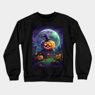 Halloween Shirt Anime Style Crewneck Sweatshirt